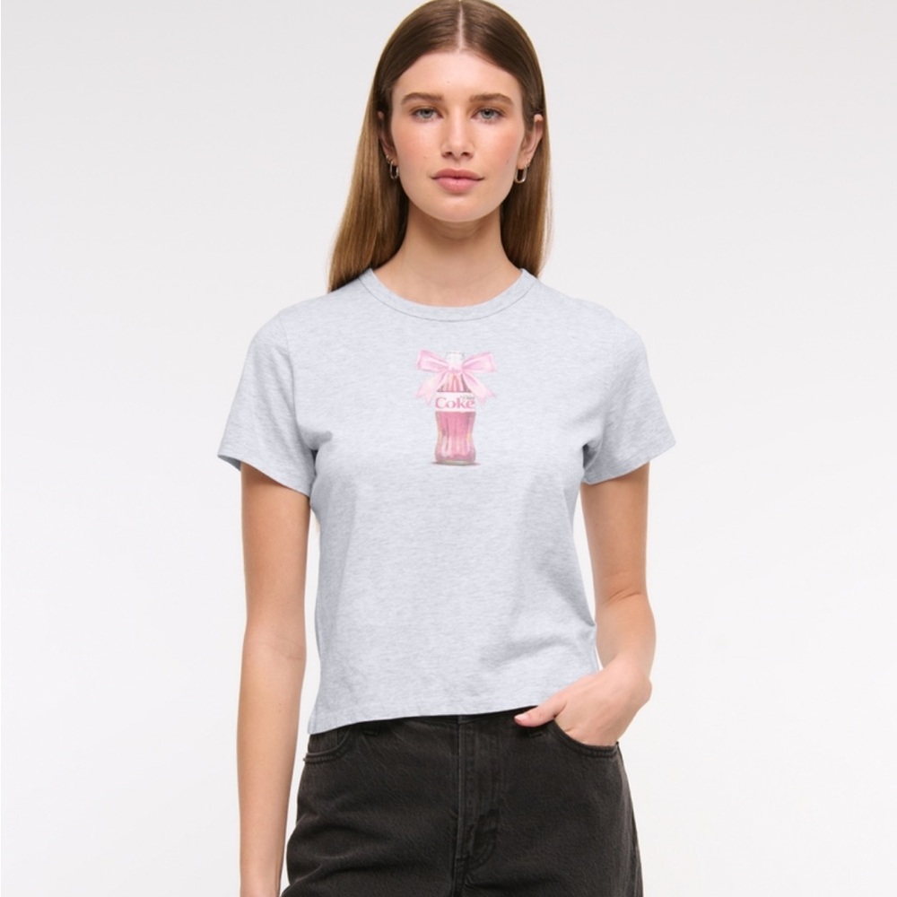 Abercrombie & Fitch Diet Coke Graphic Skimming Tee